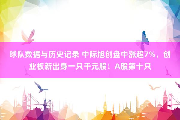 球队数据与历史记录 中际旭创盘中涨超7%，创业板新出身一只千元股！A股第十只